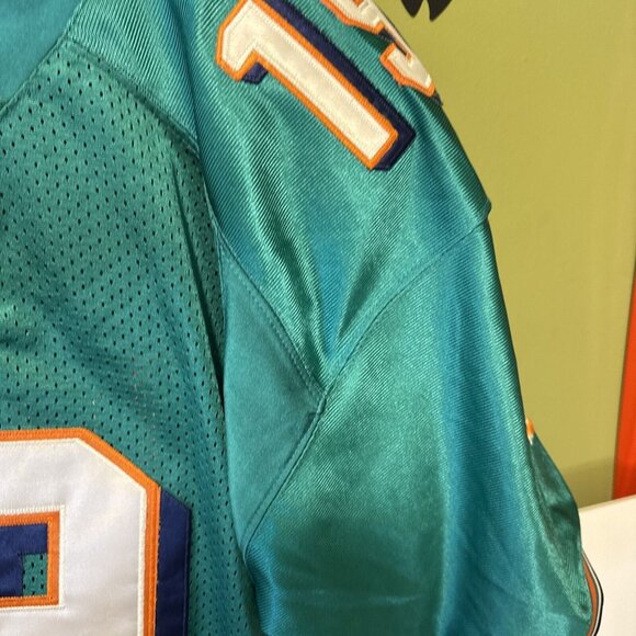 Miami Dolphins Brandon Marshall NFL Reebok Jersey Medium SIZE 54 - Picture 8 of 14